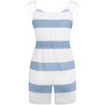 thumbnail image 3 of SAYOO vestidos para mujer sin mangas verano 2022 estampado a rayas vestidos casuales para mujer con bolsillo cuello en V cintura chaleco suelto SAYOO  Casual, 3 of 5