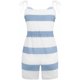 thumbnail image 3 of Txlixc vestidos para mujer sin mangas verano 2022 estampado a rayas vestidos casuales para mujer con bolsillo cuello en V cintura chaleco suelto Txlixc  Casual, 3 of 5