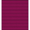 thumbnail image 2 of Ambesonne Teen Room Duvet Cover Sets, Chevron Lines Curves, 2-Twin, Magenta and Black, 2 of 2