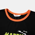 thumbnail image 6 of PatPat Halloween Pajamas Family Matching Pumpkin Print Short Sleeve Holiday Pj Sets for Men, Black, M, 6 of 10