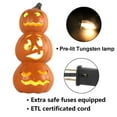 thumbnail image 3 of Active Mind Ltd 15 Inch Halloween Pumpkin LED Jack O' Lantern, Waterproof Scary Halloween Decor for Haunted House, Graveyard, Lawn, Pathway | Terrifying Yard Display, 3 of 6