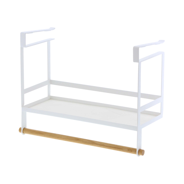 Yamazaki Home Under Shelf Spice Rack Kitchen Storage,