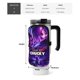 thumbnail image 5 of Bolsa y brazalete para botella de agua deportiva de la novia de Chucky, ideal para accesorios de taza, yoga, gimnasio, para hombre y mujer., 5 of 5