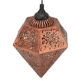 thumbnail image 3 of Solar Lantern IP44 Waterproof Decorative Daisy Pattern Outdoor LED Hanging Light for Garden Patio Yard, 3 of 12
