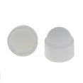 thumbnail image 6 of 10 Pieces Bolt Nut Caps Hexagon Screw Covers Dome Protectors White Heavy Duty Nylon for M6 Fasteners DIY Projects, 6 of 8