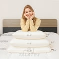 thumbnail image 6 of Talatex 100% Natural Talalay Latex Pillow, Breathable Pressure Relief Pillow with Tencel Cover, No Memory Foam Chemicals, 6 of 9