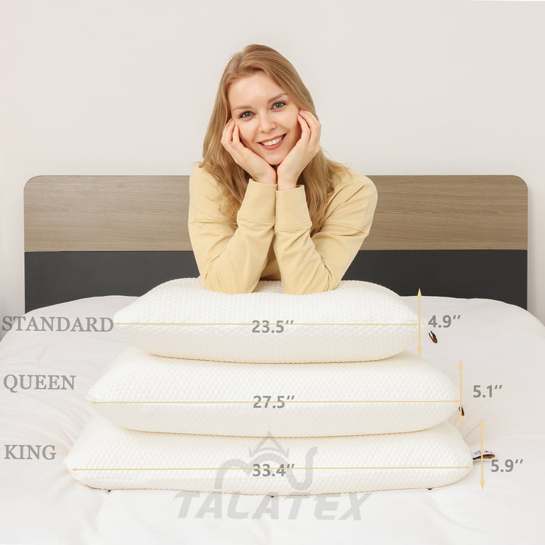 Organic Shredded Latex Pillow - Premium Comfort