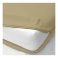 thumbnail image 2 of Zipper Fitted Sheet - Brushed Hotel Quality Bottom Sheet 8 inch Extra Deep Pocket Soft Microfiber -Shrinkage and Fade Resistant-Easy Care -1 Fitted Sheet (Taupe, XL), 2 of 2