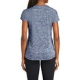 thumbnail image 2 of Mafoose Women's Electric Heather Sporty Tee True Navy Electric 2X-Large, 2 of 5