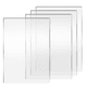 thumbnail image 1 of Paquete de 4 Placas de Corte Transparentes, Almohadillas de Troquelado de 8,7 X 6,1 Pulgadas para Máquina de Troquelado y Manualidades de Estampado en Relieve, 1 of 5