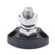thumbnail image 1 of Bloque de terminales aislado de acero inoxidable de grado marino de 8 mm, negro simple de 8 mm Negro 8mm, 1 of 6