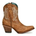thumbnail image 2 of CORRAL Adult Female Golden Embroidery Ankle Boots, Color: Brown, Size: 10, Width: M (A4218-M-10), 2 of 5