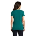thumbnail image 2 of District Adult Female Women Electric Heather T-Shirt Hthrd Teal Medium, 2 of 4