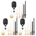 thumbnail image 1 of maskred 11 Pieces Wall Clock Movement Mechanism Replacement Tools Quartz Repair Shaft Gold 3Set, 1 of 6
