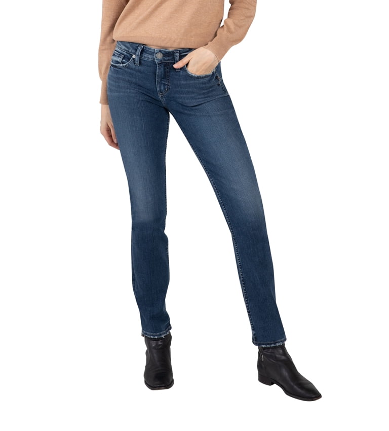 Silver Jeans Co. Women's Elyse Mid Rise 