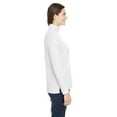 thumbnail image 3 of CORE365 CE405W Women's Fusion ChromaSoft™ Pique Quarter-Zip Pullover-White-3XL, 3 of 3