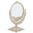 thumbnail image 3 of Shisuyan 1PC European Style Retro Pattern Mirror Desktop Beauty Makeup Mirror Cosmetic Mirror, 3 of 8