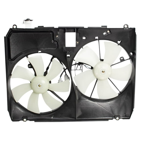 TRQ Radiator Dual Cooling Fan Assembly for 2004-2005 Toyota Sienna New RFA80458