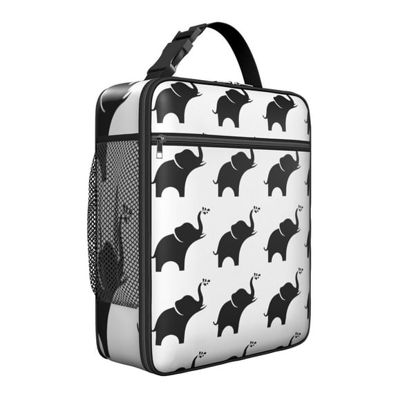Premium Insulated Elephant Lunch Box for Men & - Reusable Lunch Bag with,Hour Temperature Retention, Compact & Lightweight Design for Office, Work, Picnic, Travel - Durable Lunch Tote for Adults.
