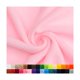 thumbnail image 1 of 3 yardas de tela polar lisa rosa bebé 100% poliéster, 1 of 6