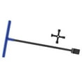 thumbnail image 4 of Llave de medidor de agua Shamjiam Llave de bordillo Mango en T 16 pulgadas Azul, 4 of 8