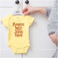 thumbnail image 5 of Fall Pumpkin Spice and Jesus Christ Bodysuit Jumper Girls Infant Baby Brisco Brands NB, 5 of 6