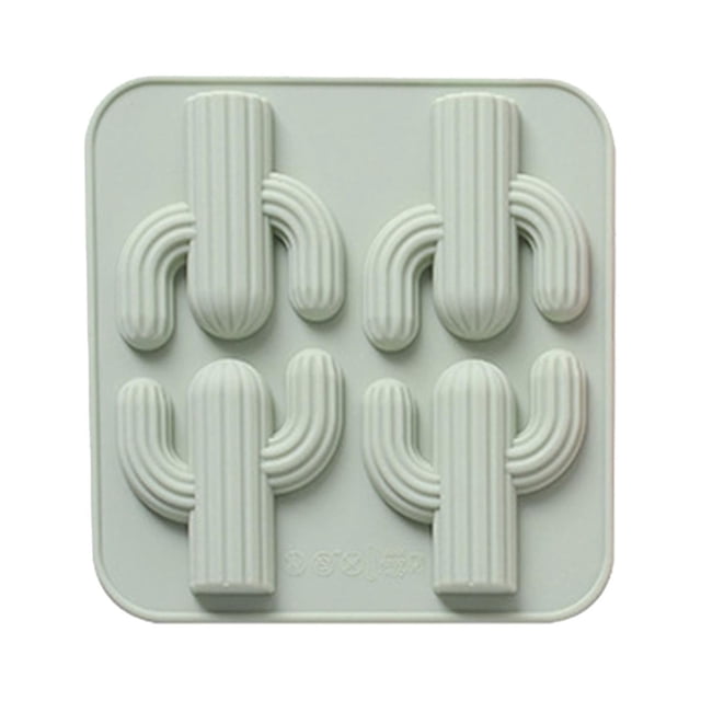 Desert Cactus Silicone Baking Molds Ice Lattice Cubes Cake Chocolate Molds
