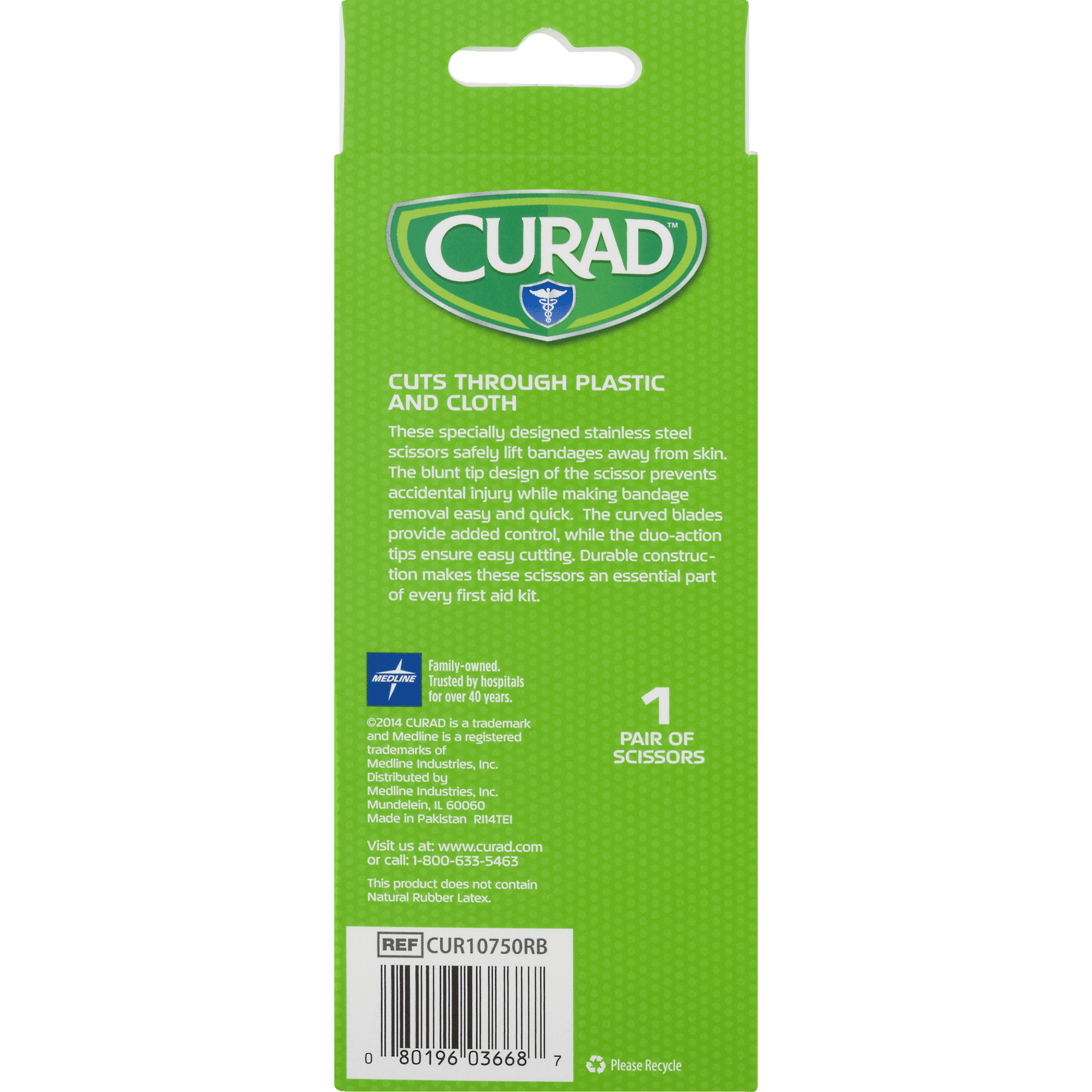 Curad Stainless Steel Scissors