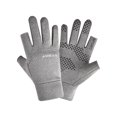 thumbnail image 3 of Mitones Hombres Guantes de Invierno Pantalla Táctil Guantes Térmicos Resistentes al Agua Guantes de Ciclismo para Acampar Trabajo Senderismo Motocicle Gris Mostrar 2 Dedos, 3 of 7