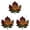 B*3, variant on 3pc Fall Maple Leaf Hanging Decor, Stained Glass Style Acrylic Window Ornament, Autumn Decorations for Home, Thanksgiving