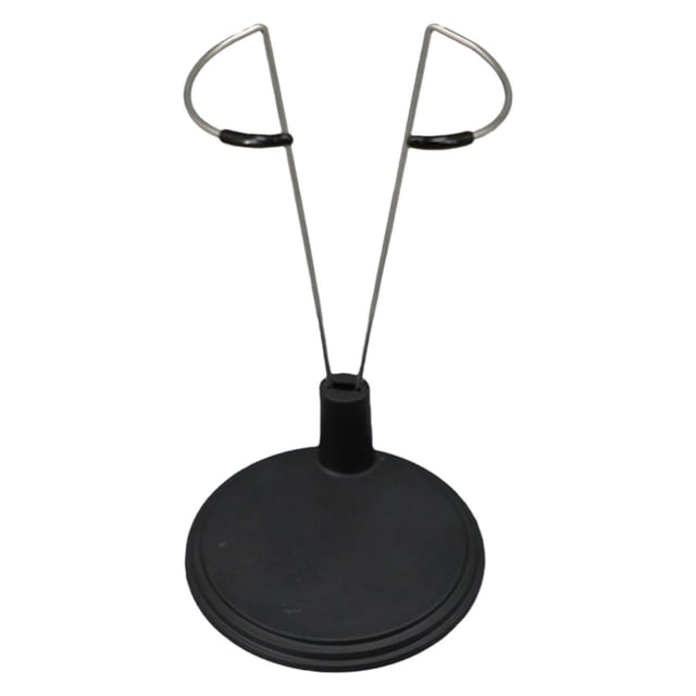 Support de Poupée Réglable Compatible avec Poupées de 20cm Compatible avec Accessoires Support en Plastique Blanc (Poupée Non Incluse)