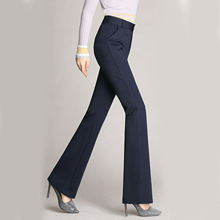 Absobe Butterfly Diamond Fold Over Low Rise Flare Pants Women