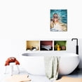 thumbnail image 6 of Inspiring Seaside Scenery 12x16 Abstract Beach Scene, Ideal Modern Bedroom Decor, 6 of 7
