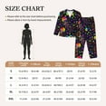 thumbnail image 6 of Bingfone Womens Pajama Sets Rainbow Jellyfishes Print,Long Sleeve Loungewear Pajamas Set-Medium, 6 of 9