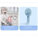 thumbnail image 3 of Ventilador pequeño Bearachild de escritorio ABS Blanco Glaciar, 3 of 6