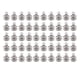 thumbnail image 1 of 50 Uds. De cuentas para barba, tamaño perfecto, patrón exquisito, cuentas para rastas, accesorios de joyería DIY, decoración para el cabello y la barba, 1 of 8