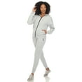 thumbnail image 2 of White Mark Fashion's Two Piece Fleece Sweatsuit Set, 2 of 6