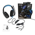 thumbnail image 1 of Auriculares para juegos ONIKUMA k1-b, auriculares estéreo para PC con cable, micrófono con cancelación de ruido, tableta, portátil, auriculares con luz LED tholdsy EL0575-01B, 1 of 2