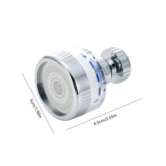 Kitchen Faucet Water Filter Pressurized Sink Filter Water Purifier 360 °   Tap Splash Proof Faucet Aerator Extender for Bathroom