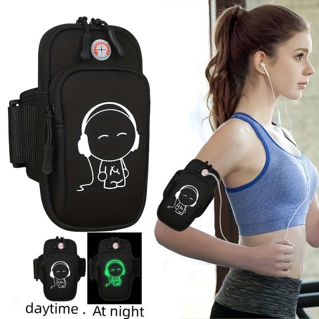 Brassard de Voyage Sport Extérieur, Support Universel pour Cellulaire, Sac de Rangement pour Téléphone pour Course, Cyclisme, Randonnée