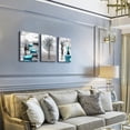 thumbnail image 2 of Thideape Inspirational Abstract Wall Art 12" x 16" Paintings Framed (Set of 3), 2 of 6