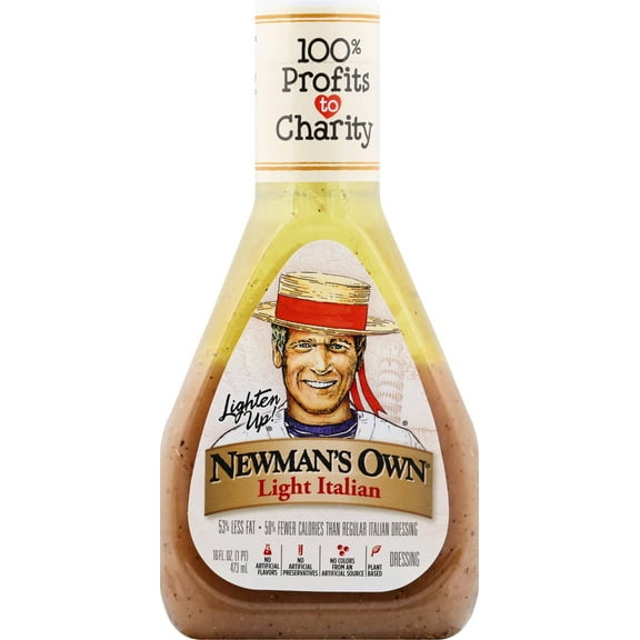 Newman's Own Light Italian Dressing, 16 oz