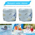 thumbnail image 3 of Funda de agua de flotabilidad de PVC para niños, equipo duradero resistente al desgaste para exteriores (dinosaurio azul), 3 of 4