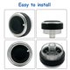thumbnail image 4 of Ventas promocionales 3 x Botón de interruptor de calefacción de aire acondicionado de CA negro para 2 3 MK2 MK3, 4 of 5