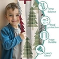 thumbnail image 3 of Blackout Kids Curtains,Multicolor Christmas Tree Pattern Childrens Insulated Curtains Set Of 2,Bedroom Essentials,Toddler Room Decor 52"x63", 3 of 5