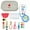 A, variant on 17PCS Medical Kit Doctor Nurse Dentist Pretend Roles Play Toy Set Kids Game Gift