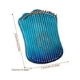 thumbnail image 3 of 17 String Lyre Harp Portable Solid Beech Wood Harp String Musical Instrument with Tuning Picks for Beginners Adults Blue, 3 of 7