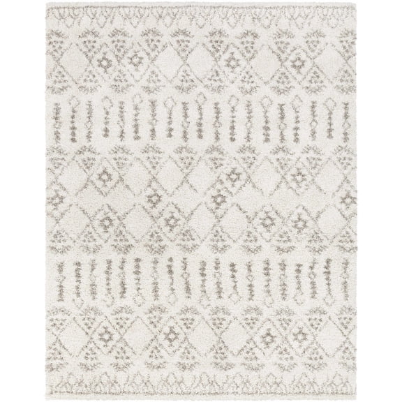 BoutiqueRugs Aylett Bohemian, Transitional Area Rug - Taupe, Peach, Ivory - 5'3" x 7'3"