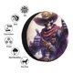 thumbnail image 4 of Fotbe Cool Skull Cowboy Funda de Llanta de Repuesto con Estampado, Engrosada, Ajuste Universal para Jeep, Remolque, RV, SUV, Camión-17 inch, 4 of 6