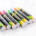 thumbnail image 4 of Yeacher 8 Pack Chalk Marker Pen Dry Erase Markers 6mm Reversible Bullet & Chisel Tip Fluorescent Markers Highlighters for LED Menu Board Bistro Board AD Drawing POP Art Glass Window Blackboard, 4 of 7